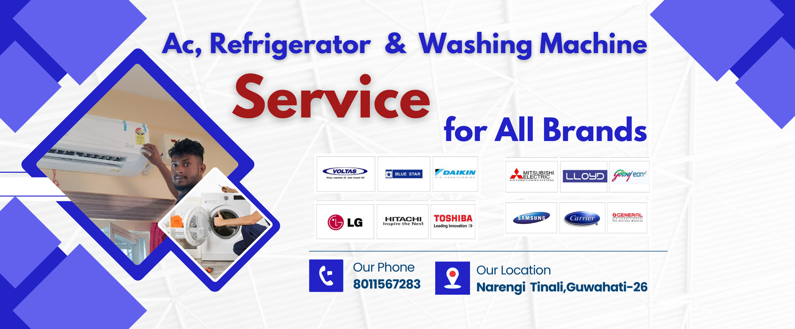 AC Service in Guwahati, Narengi